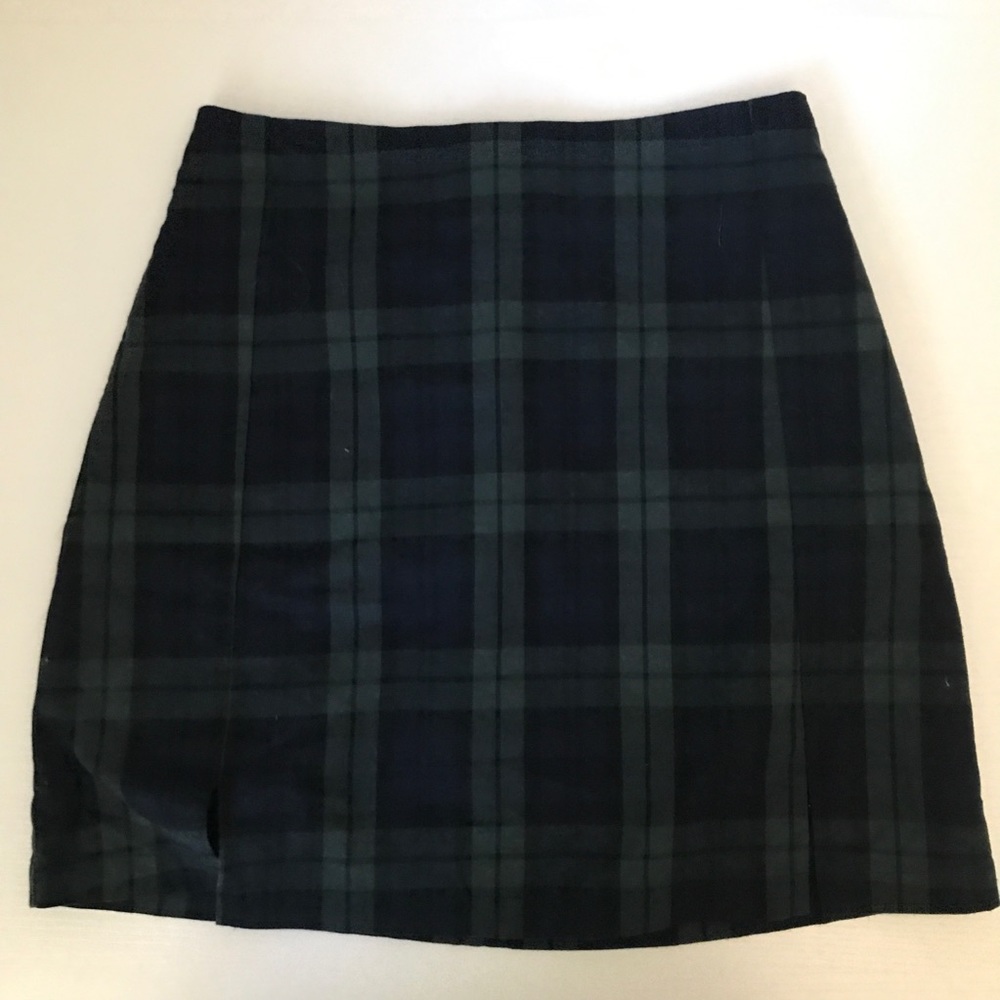 brandy plaid cara skirt